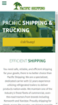 Mobile Screenshot of pacificshipping.com